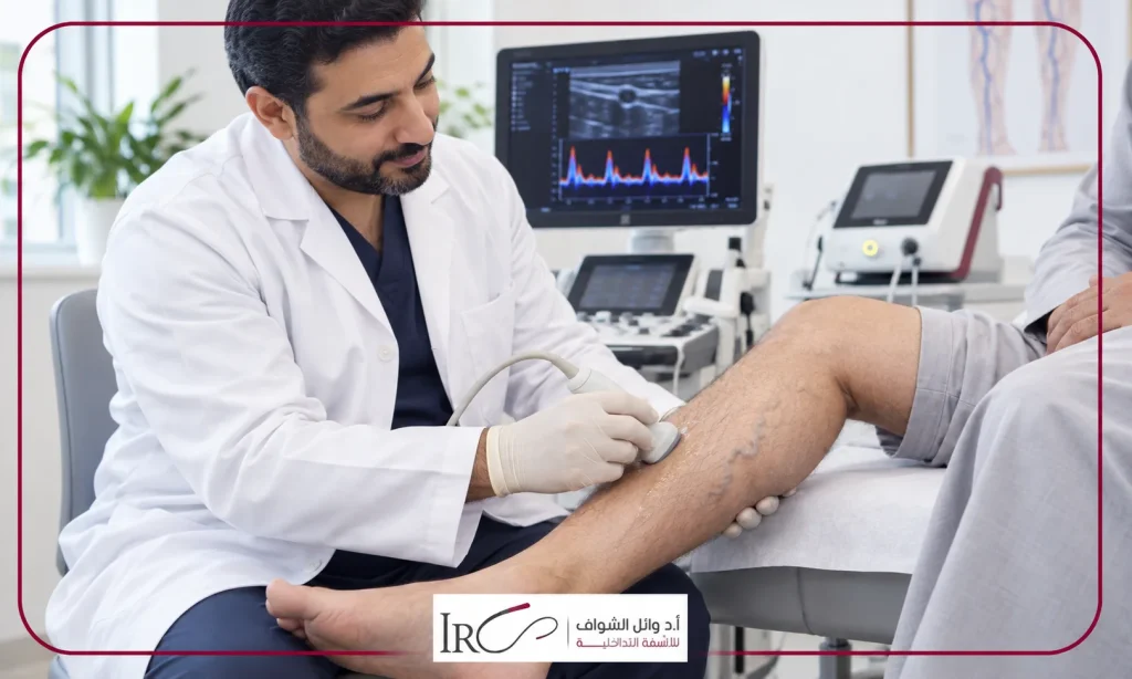 طرق علاج دوالي الساقين وفحص الأوردة بأشعة الدوبلر